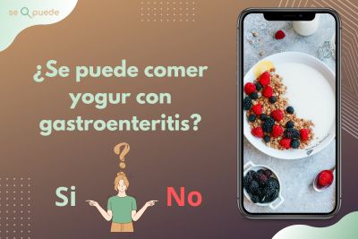 ¿Se puede comer yogur con gastroenteritis?