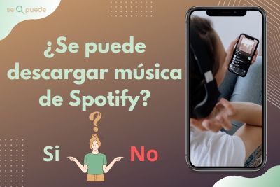¿Se puede descargar música de Spotify?