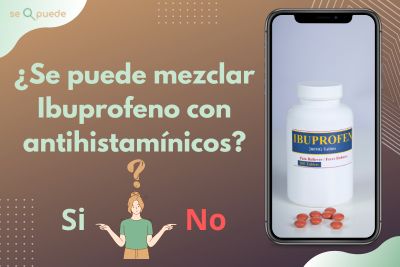 ¿Se puede mezclar Ibuprofeno con antihistamínicos?
