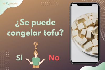 ¿Se puede congelar tofu?