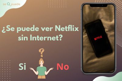 ¿Se puede ver Netflix sin Internet?